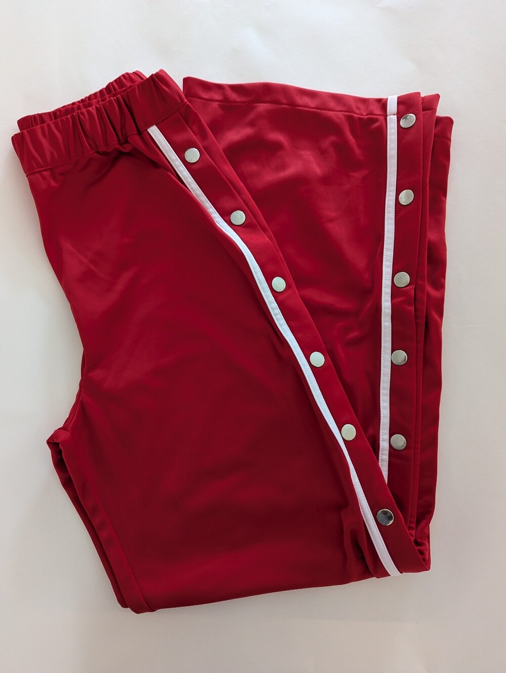 Lovers & Friends Red Snap-Button Track Pants for Women